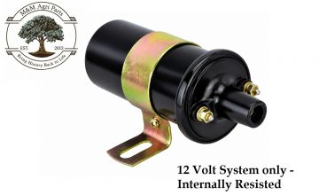 12 Volt Distributor Ignition Coil - Internally resisted